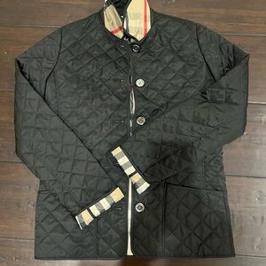 burberry coat size 14 girl NWOT